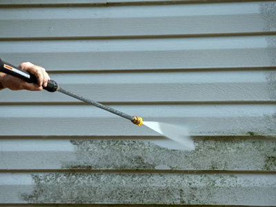 Home pressure washing cleanup services for properties, landscapes, hardscapes, siding, windows and more from ZNT Property Services.